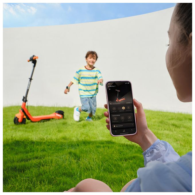 130 W E-Scooter 55 Wh 11 km Reichweite 9 kg  K100 Pro (Orange) 