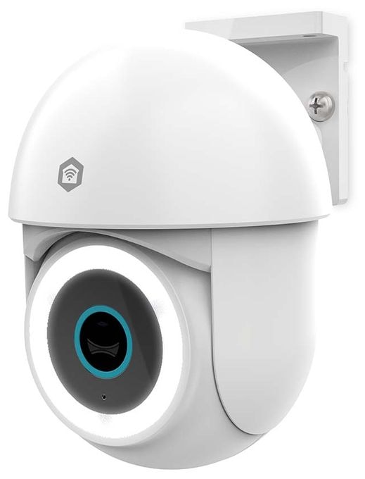 1920 x 1080 Pixel IP-Sicherheitskamera IP65 Außen Nachtsicht  SmartLife WIFICO22CWT (Weiß) 