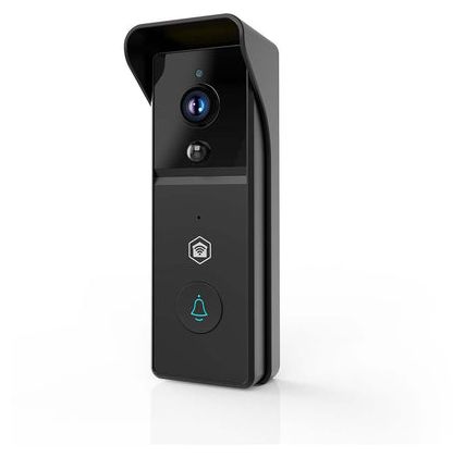 Wlan  WIFICDP21BK SmartLife Video-Türsprechanlage (Schwarz) 