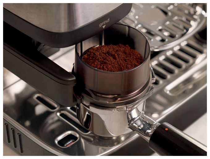 Siebträger Kaffeemaschine 1650 W  ES301EU Luxe Café Mini (Schwarz) 