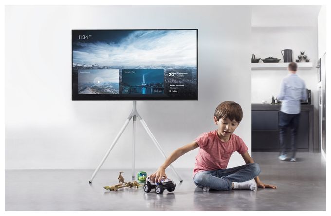 Flur Halterung 360° bis 165,1 cm (65") 30 kg WM7462 TV Stand 