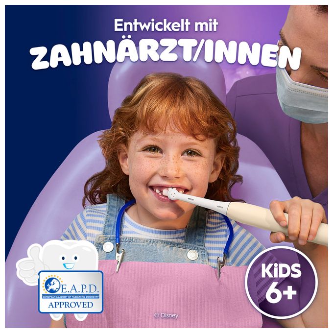 Rotierende Zahnbürste für Kinder  Kids Stitch (Weiß/Pink) 