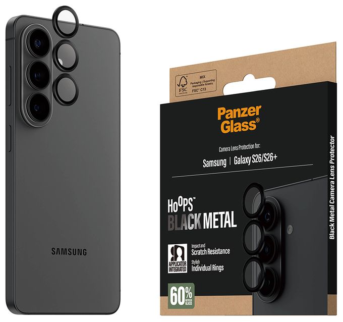 Klare Bildschirmschutzfolie Gehärtetes Glas, Silikon für  Samsung Samsung - Galaxy S26, Samsung - Galaxy S26+ Kratzresistent, Schockresistent 23980 Kameraschutz 