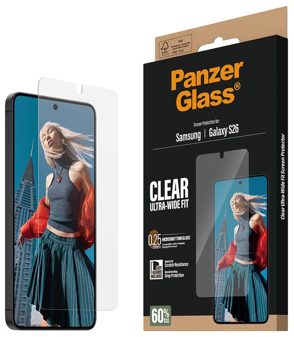 Klare Bildschirmschutzfolie Polyethylenterephthalat, Silikon für  Samsung Samsung - Galaxy S26 Kratzresistent, Schockresistent 34506 