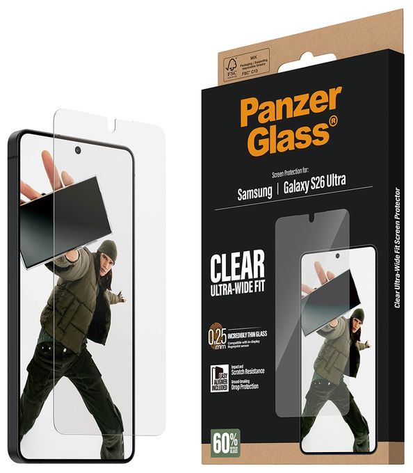 Klare Bildschirmschutzfolie Polyethylenterephthalat, Silikon für  Samsung Samsung - Galaxy S26 Ultra Kratzresistent, Schockresistent 37869 