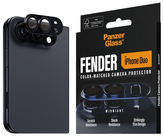 Kameraobjektivschutz Silikon für Apple iPhone Duo Fender 