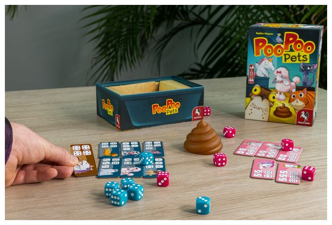 Brettspiel-Erweiterung bis zu 4 Spielern ab 8 Jahr(e) 18338G Poo Poo Pets 