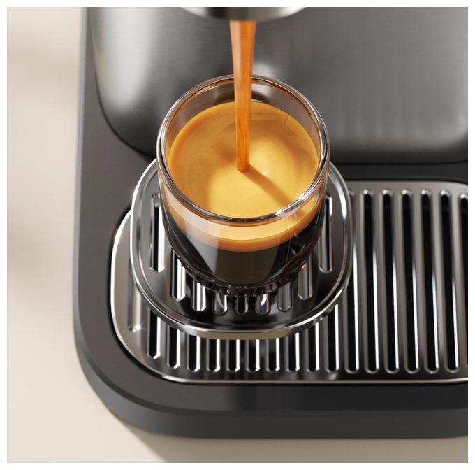 Siebträger Kaffeemaschine 16 bar  BAR500/00 (Edelstahl) 
