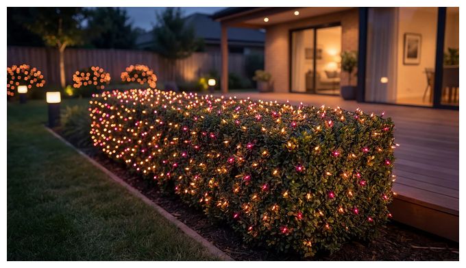 Festavia Netzlichterkette – 1 m x 3,5 m, 250 LEDs 
