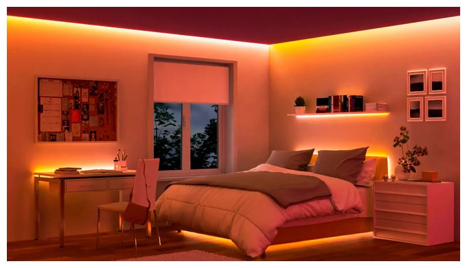 Smarter RGBIC-LED-Lightstrip, 2 x 5 m, Typ C, Connected by WiZ 