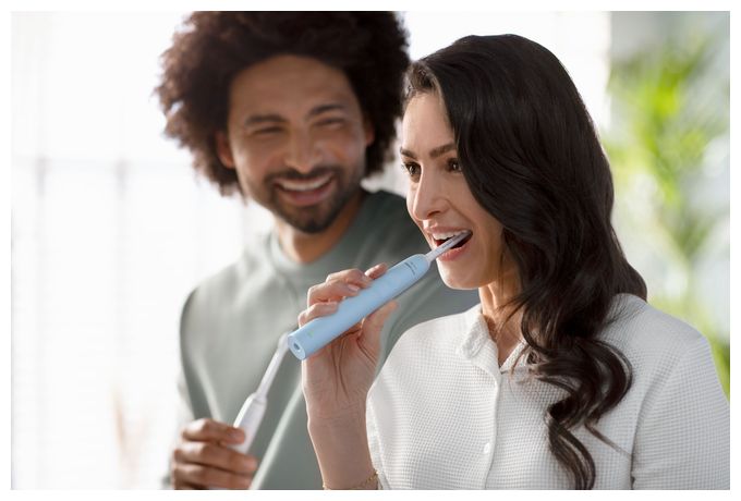 Schall-Zahnbürste für Erwachsene  HX3651/12 Sonicare 2100 Series (Blau, Weiß) 