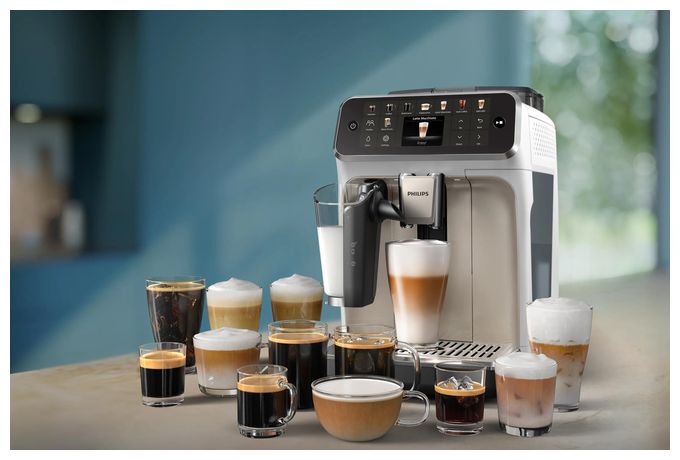 Kaffeevollautomat 15 bar 1,8 l 275 g  Series 5500 EP5543/90 LatteGo (Grau) 