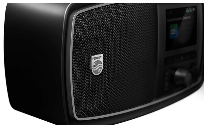 Bluetooth DAB, DAB+, FM Radio Tragbar  TAV2000DB/00 (Schwarz) 