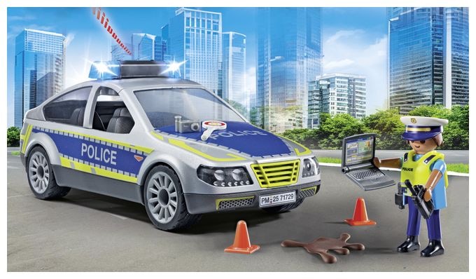 71729 Action Heroes Polizei Streifenwagen 