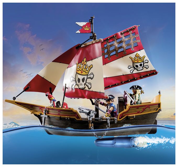 Kleines Piratenschiff 