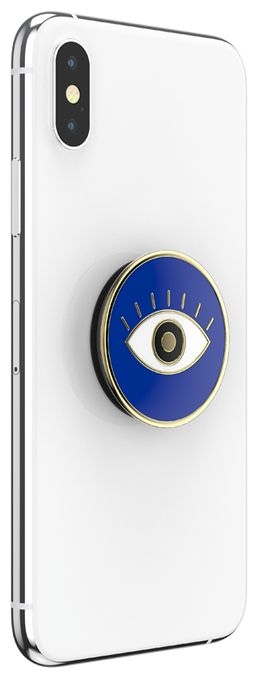 Fingerring für Universal (Schwarz, Blau, Gold, Weiß) PopGrip Enamel Evil Eye 