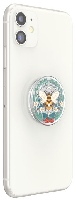 Fingerring für Universal  PopGrip Plant Bee Boho (Mehrfarbig) 