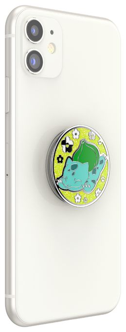 Fingerring für Universal  PopGrip Pokémon - Enamel Bulbasaur Nap (Mehrfarbig) 