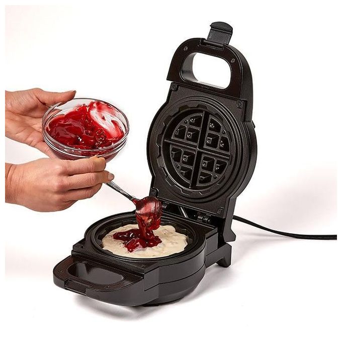 Waffeleisen rund für 1 Waffel(n) 764 W M35523 Waffle Star 