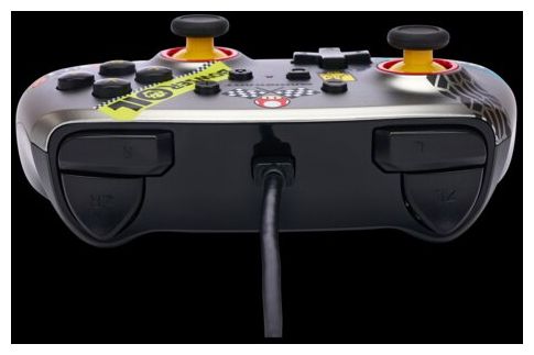 Gamepad für Nintendo Switch (Schwarz, Blau, Orange, Rot, Silber, Weiß) Enhanced Wired Controller Mario Kart 