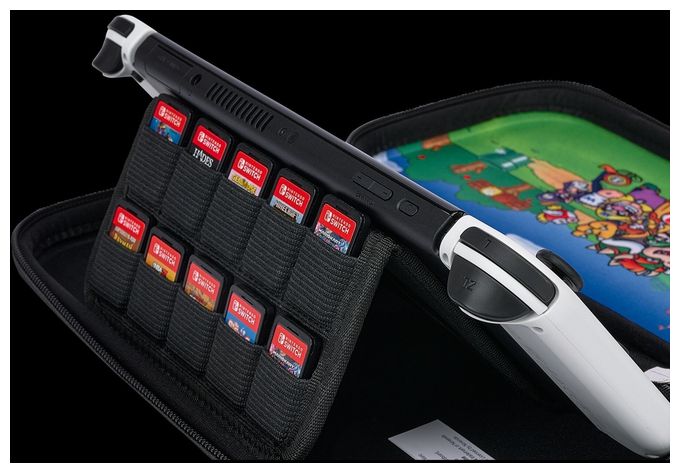 Gaming-Controllergehäuse Nintendo Switch  Slim Case (Rot, Weiß) 