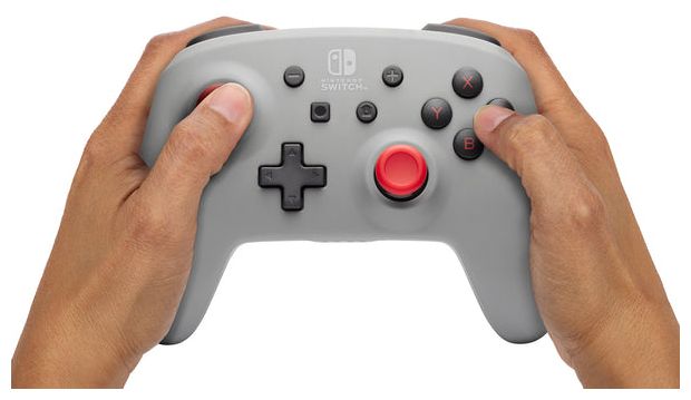 Analog / Digital Gamepad für Nintendo Switch, Nintendo Switch Lite, Nintendo Switch OLED  Wireless Controller (Grau) 