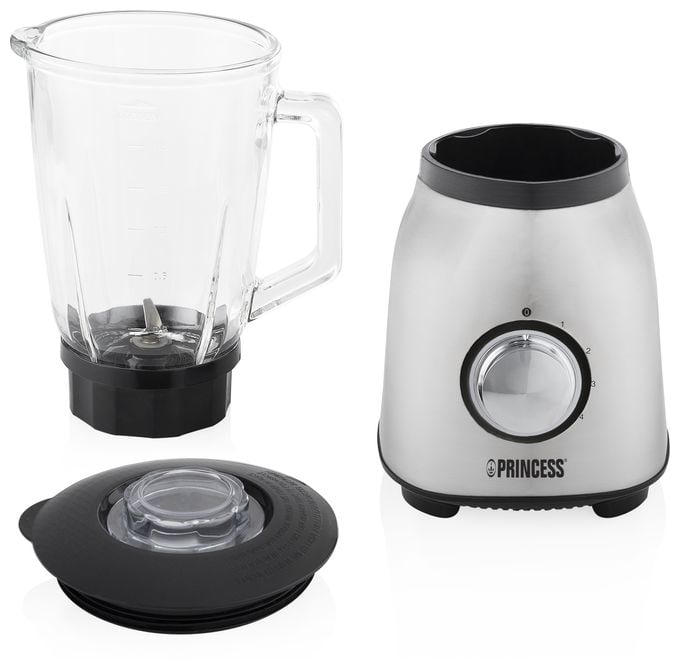 1,5 l Standmixer 4 Geschwindigkeiten 1000 W  212091 (Stahl) 