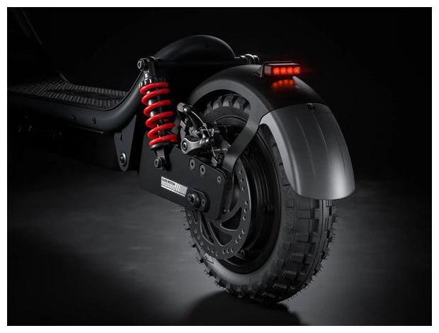 1900 W E-Scooter 13 Ah 90 km Reichweite  Air6 Ultra Max Suspension (Schwarz) 