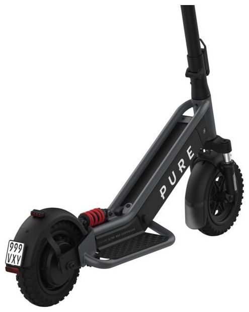 E-Scooter 75 km Reichweite  Escape Ultra Max Suspension (Schwarz) 