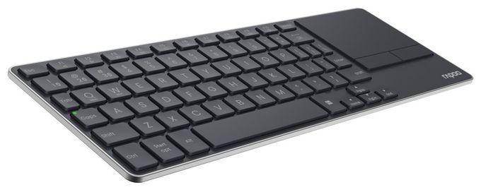 Büro Tastatur RF Wireless + Bluetooth 2.4 GHz  E2810M (Dunkles Grau) 