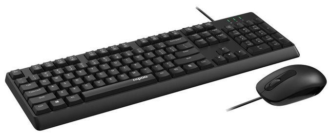 Büro Tastatur USB  NX1500 (Schwarz) 
