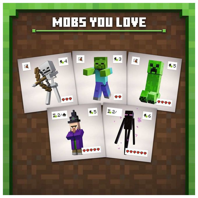 Brettspiel bis zu 4 Spielern ab 10 Jahr(e) Minecraft Builders & Biomes 