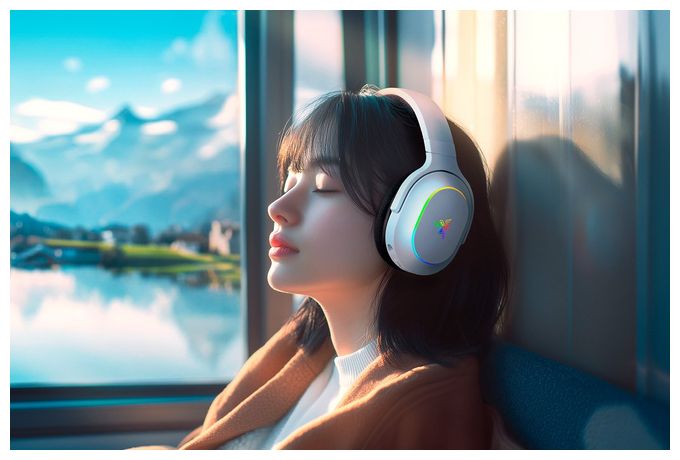 Over Ear Bluetooth Kopfhörer kabellos 70 h Laufzeit USB Typ-C  Barracuda X Chroma (Schwarz, Weiß) 