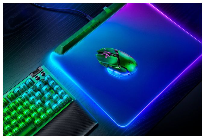 35000 DPI Gaming Maus Optisch  Basilisk V3 Pro (Grün) 