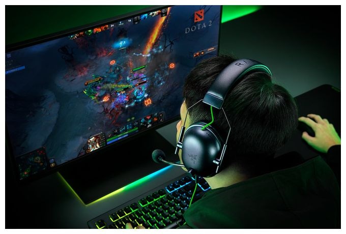 Ohraufliegender Kopfhörer Kabelgebunden USB Typ-C  BlackShark V2 X (Schwarz) 