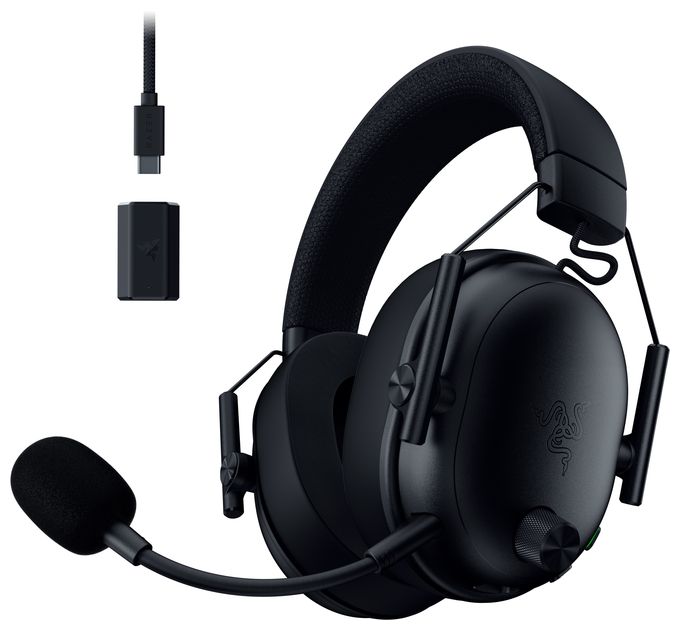 Over Ear Bluetooth Kopfhörer kabellos 70 h Laufzeit USB Typ-C  BlackShark V3 (Schwarz) 