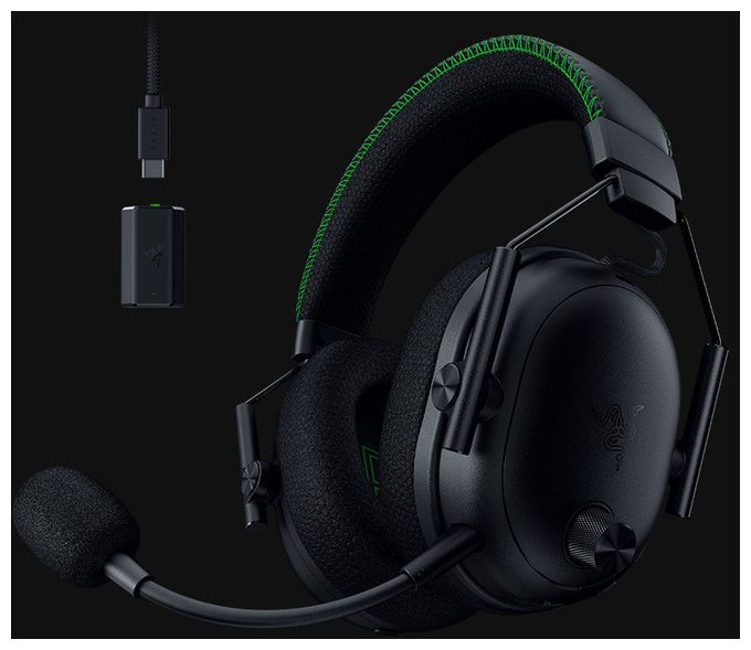 Over Ear Bluetooth Kopfhörer kabelgebunden&kabellos USB Typ-A  BlackShark V3 Pro (Schwarz) 