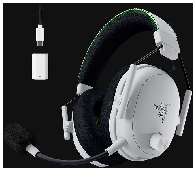 Over Ear Bluetooth Kopfhörer kabelgebunden&kabellos USB Typ-A  BlackShark V3 Pro (Weiß) 