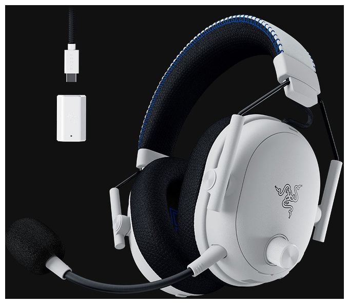 Over Ear Bluetooth Kopfhörer kabelgebunden&kabellos USB Typ-A  BlackShark V3 Pro (Weiß) 