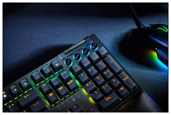 RGB-LED Gaming Tastatur USB  BlackWidow V4 (Schwarz) 