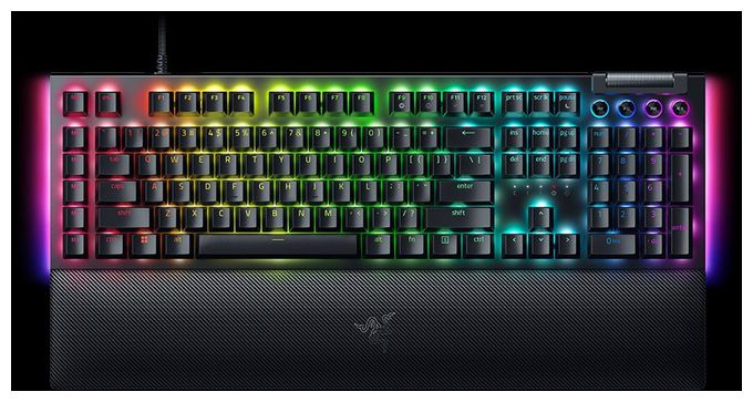 RGB-LED Gaming Tastatur USB  BlackWidow V4 (Schwarz) 