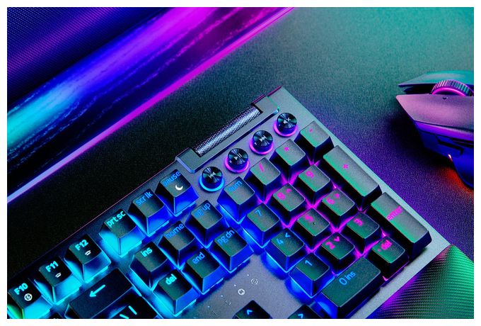 RGB-LED Gaming Tastatur USB  BlackWidow V4 Pro (Schwarz) 