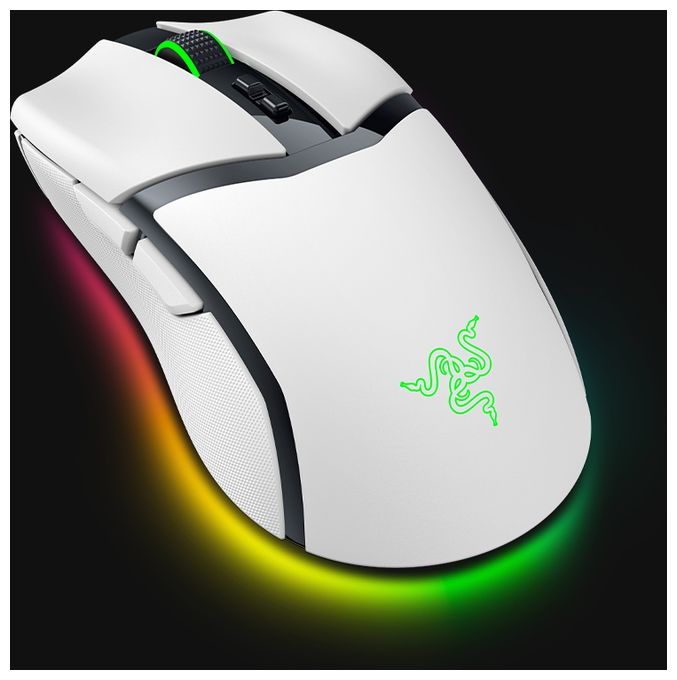 30000 DPI Gaming Maus Optisch  Cobra Pro (Weiß) 