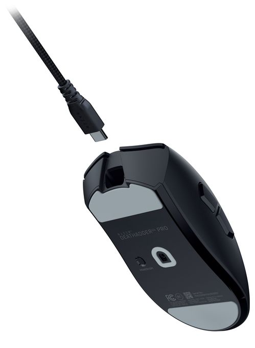 45000 DPI Gaming Maus Optisch  DeathAdder V4 Pro (Schwarz) 