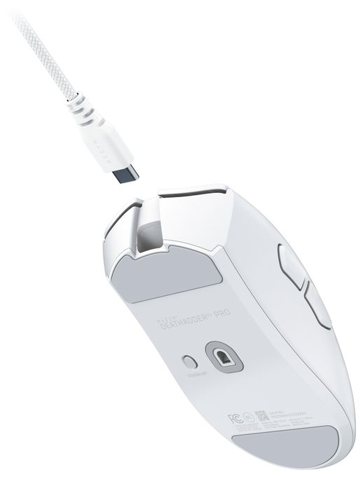 45000 DPI Gaming Maus Optisch  DeathAdder V4 Pro (Weiß) 