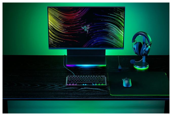 RGB-LED Gaming Tastatur USB  Huntsman V3 Pro Mini (Schwarz) 
