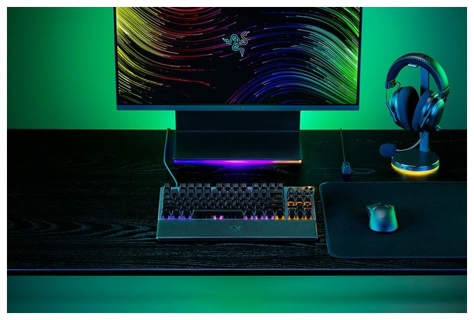 RGB-LED Gaming Tastatur USB  Huntsman V3 Pro TKL (Schwarz) 