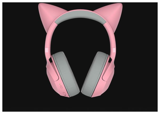Over Ear Bluetooth Kopfhörer kabellos 40 h Laufzeit  Kraken Kitty V2 (Pink) 