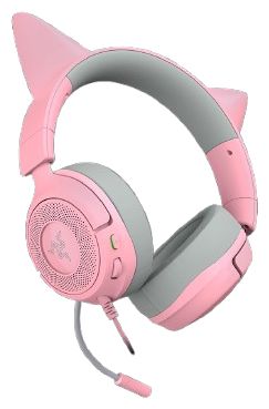 Over Ear Kopfhörer Kabelgebunden  Kraken Kitty V3 X (Pink) 