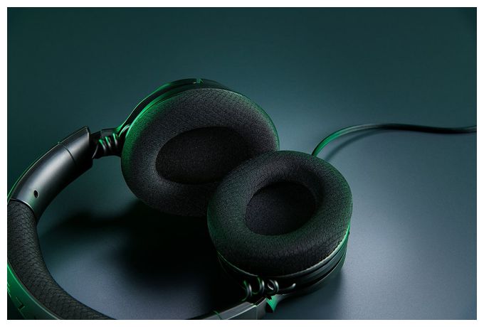 Ohraufliegender Kopfhörer Kabelgebunden USB Type-C / USB Type-A  Kraken V4 X (Schwarz) 